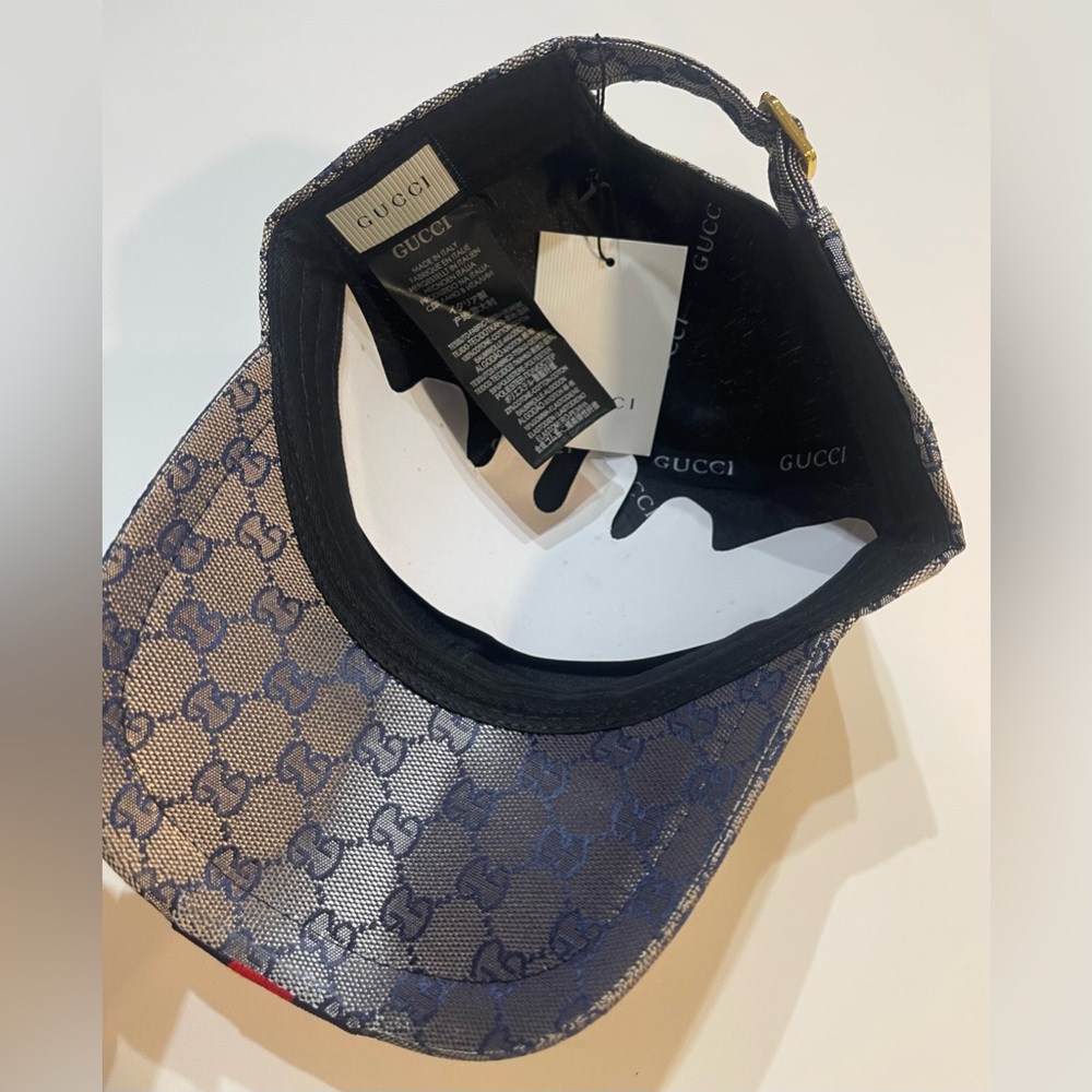 Blue Gucci GG Hat - Picture 8 of 8